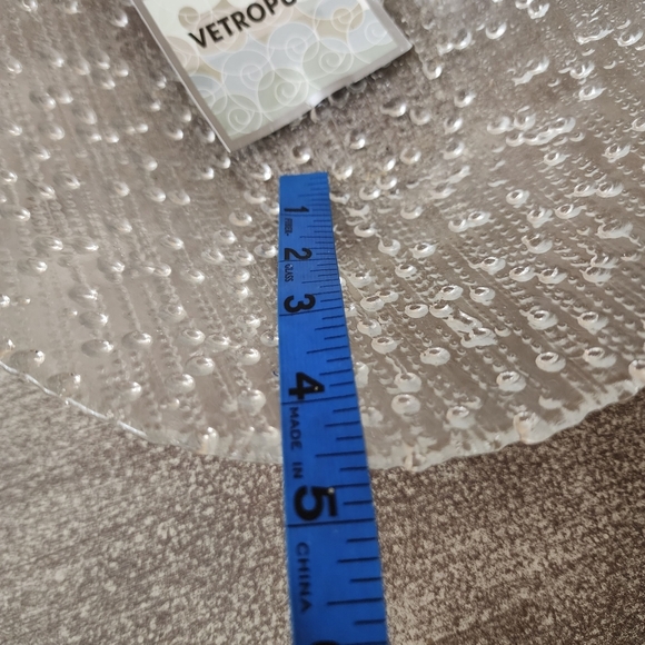 Glass Knobby Serving Bowl VETROPURO - Picture 2 of 3